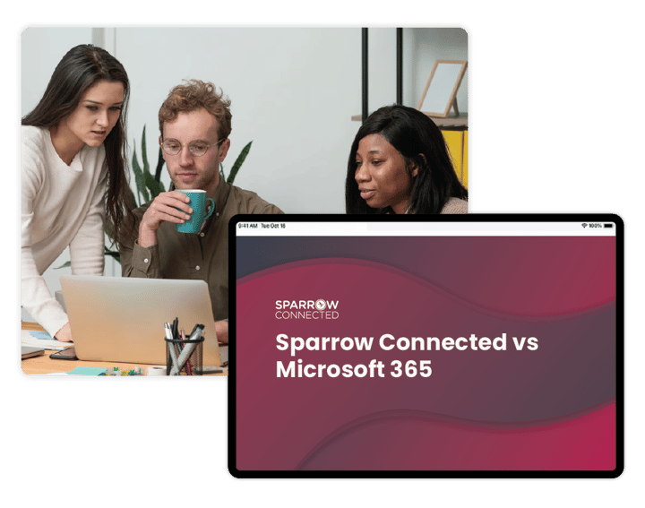 Sparrow Connected vs M365